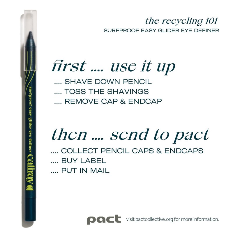 Caliray Surfproof Pencil Longwearing Easy Glider Eye Definer - Secret Spot - Brown (0.9 oz)
