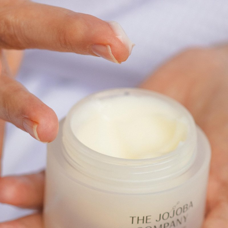Jojoba Pure Gel Mask - Hydrating Overnight Face Mask for Dry & Sensitive Skin | Lightweight Soothing Gel with Vitamins A, D & E, 3.4 oz