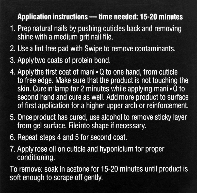 Mani-Q Clear Soft Gel - Easy Application Nail Overlay & Builder Gel | 30g, Self-Leveling for Long-Lasting Nail Art