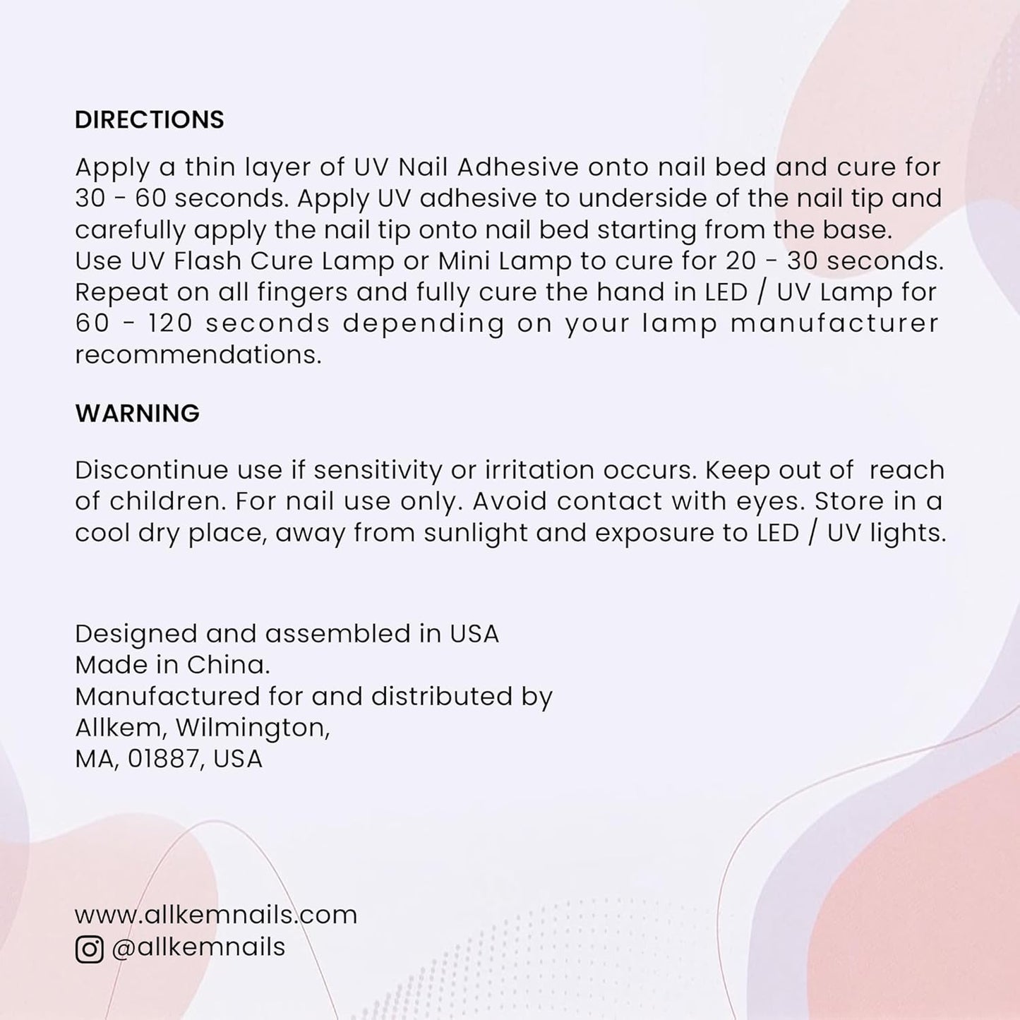 Soft Gel Nail Tips & UV Glue Gel Set - 240 Pcs Short Stiletto & Medium Square Extensions with Portable UV Light