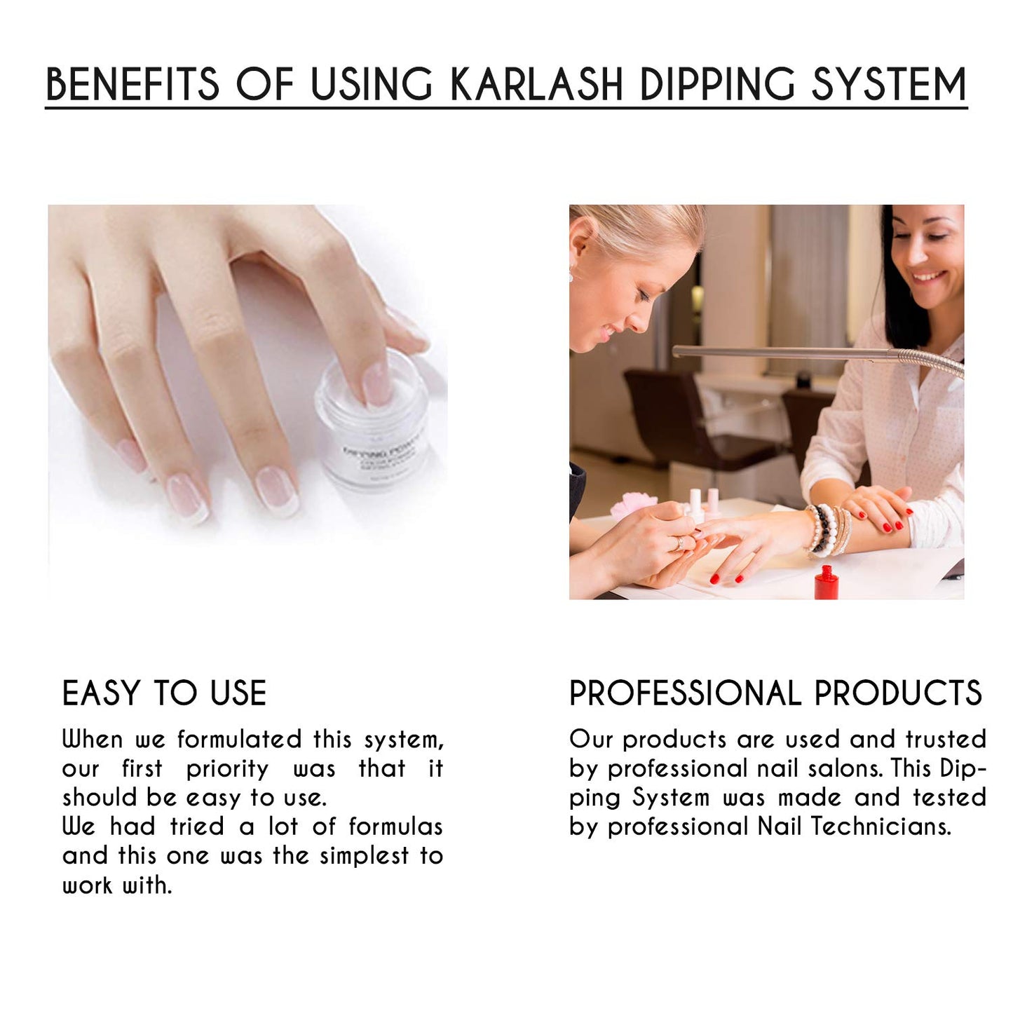 Karlash Gel Base DIP Powder System Refill 2 oz (Step 3 Activator)