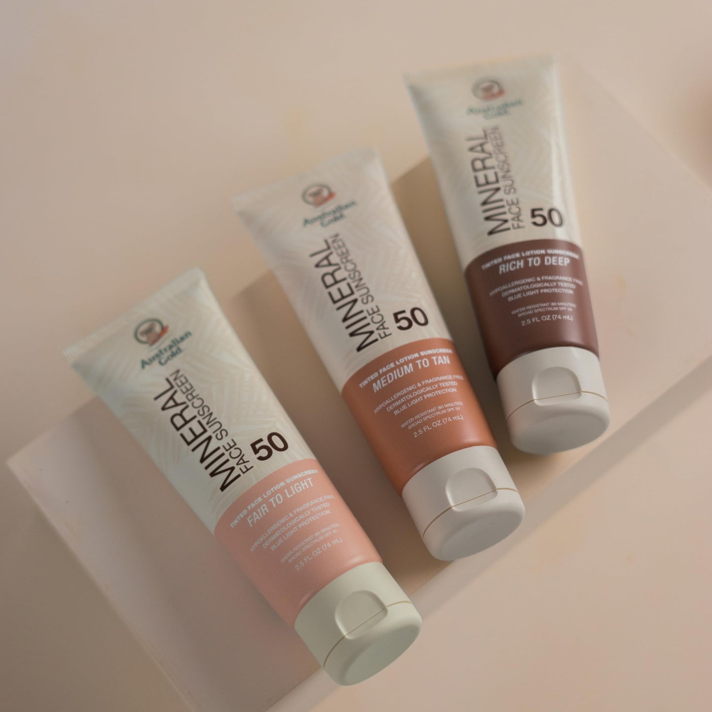 Austrailian Gold SPF 50 Tinted Face 2.f fl oz