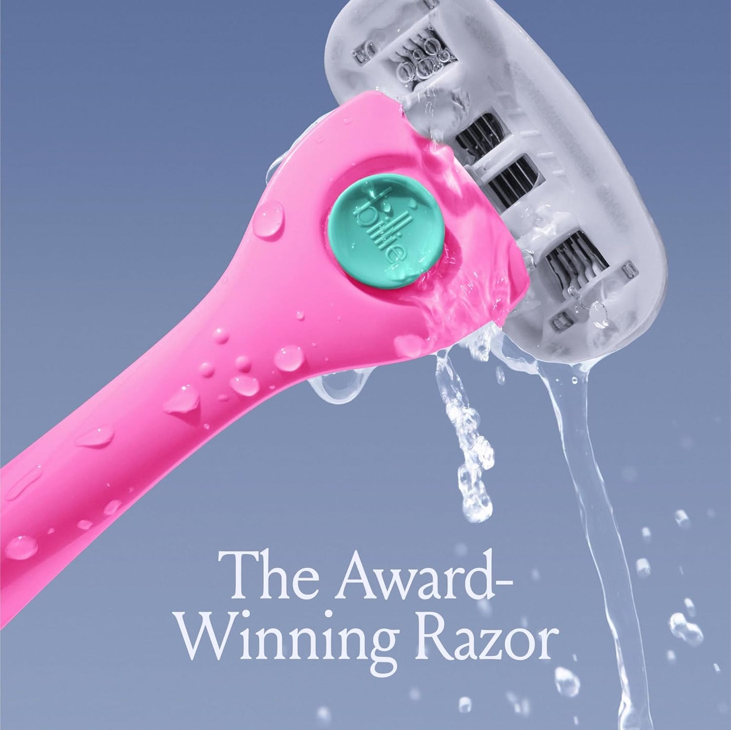 Billie Women's Razor Shave Kit - 5-Blade Razors + Magnetic Holder | Malibu Color
