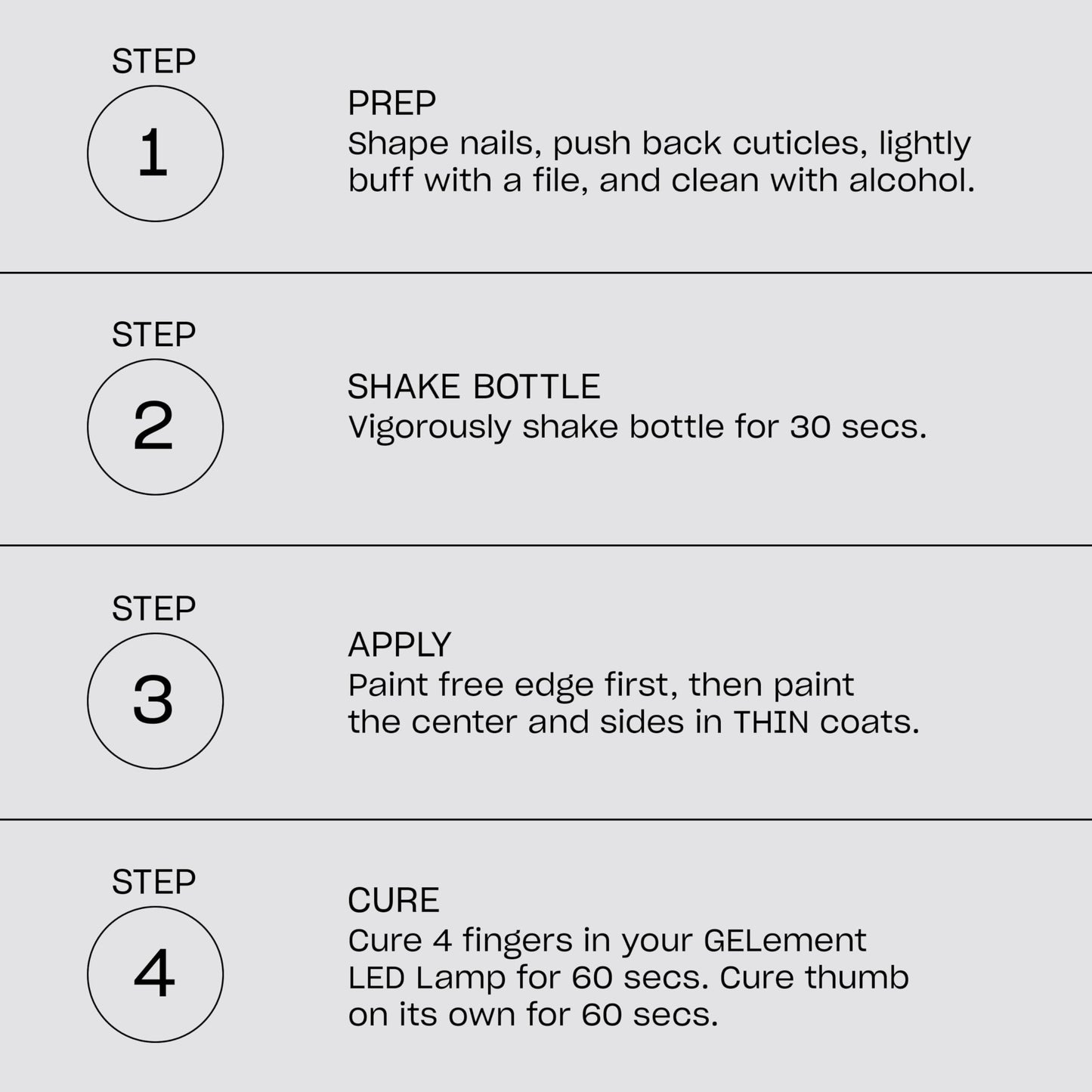 OPI GELement Base Coat | LED Cure Gel Nail Polish | DIY Salon Quality Gel Manicure | Vegan Formula, Durable Wear with High Shine Finish | 0.3 Fl Oz.