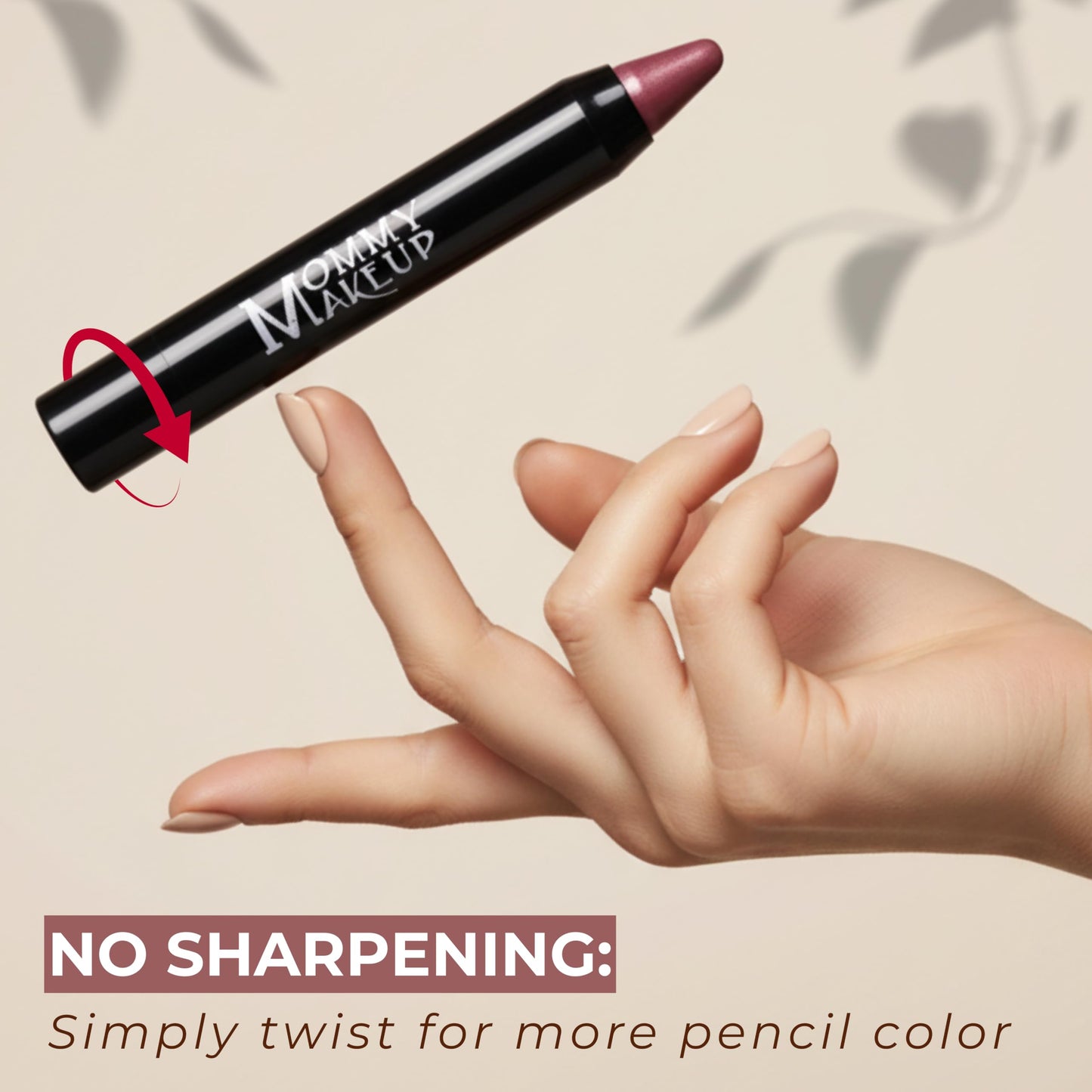 Mommy Makeup Triple Sticks Lipstick, Cream Blush & Treatment All-In-One with Shea & Cocoa Butter - Soft & Creamy Moisturizing Lip Crayon For Lips & Cheeks (Daisy Glow)