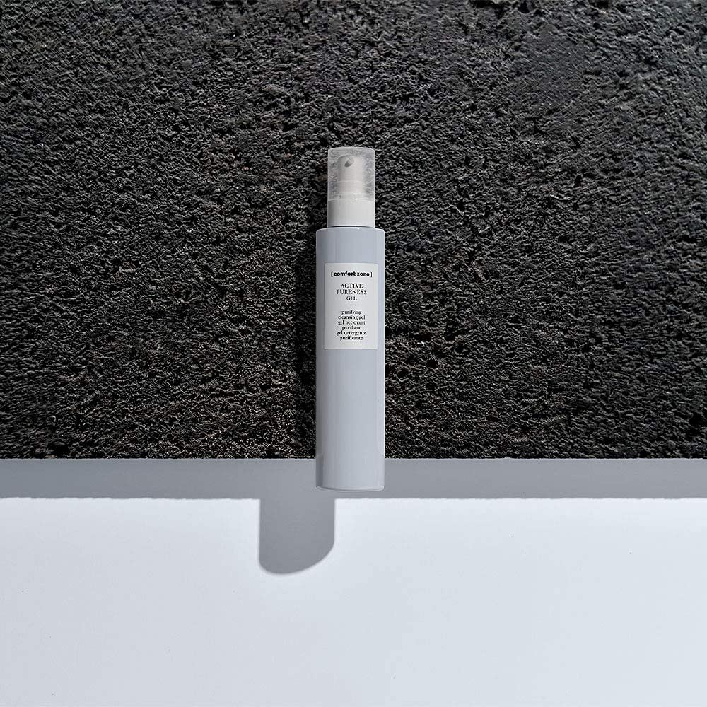 Active Pureness Cleansing Gel - Exfoliating Face Wash for Oily Acne Prone Skin | 6.76 Fl Oz, Vegan, Made in Italy
