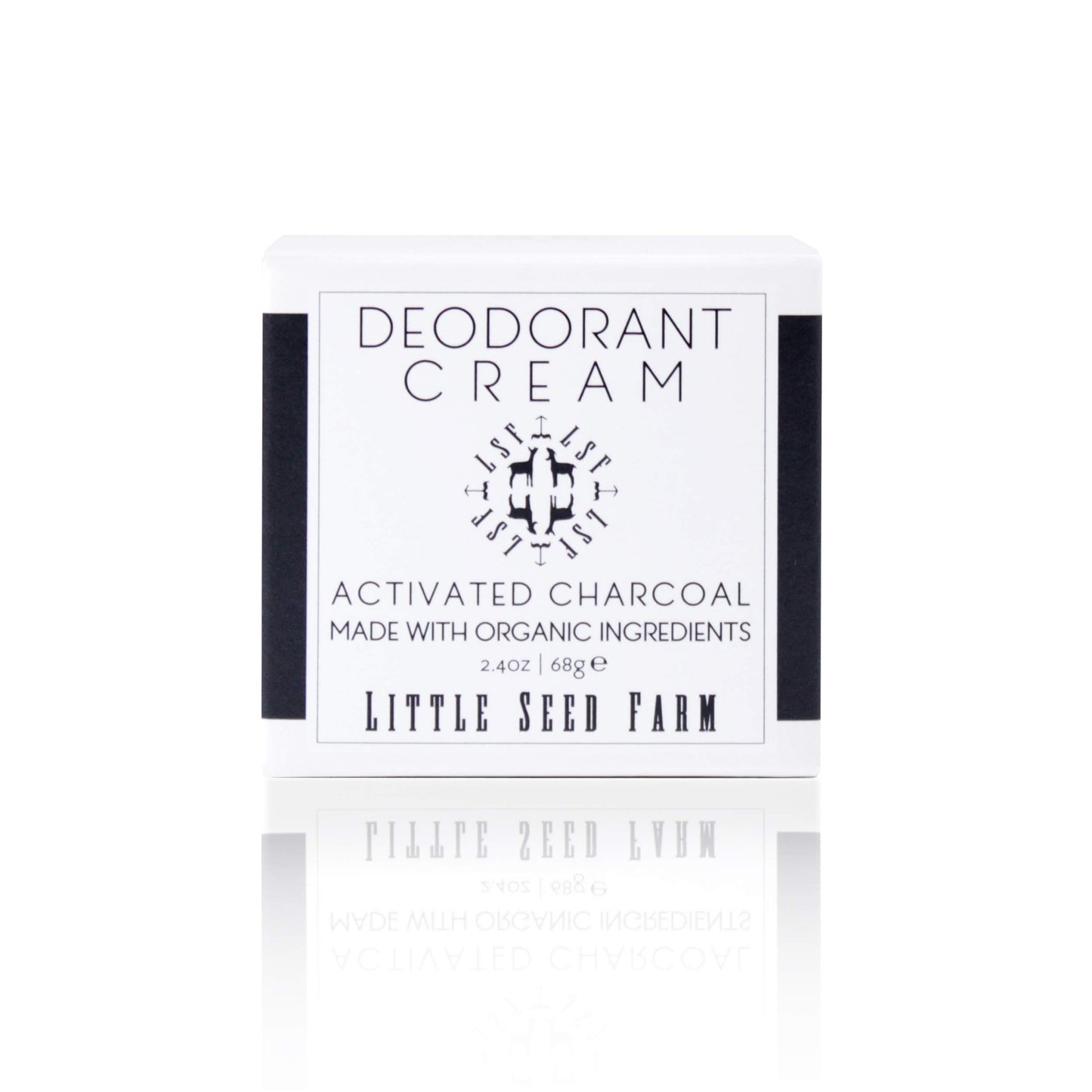 Little Seed Farm All Natural Deodorant Cream, Aluminum Free Deodorant for Women or Men, Net Wt. 2.4oz