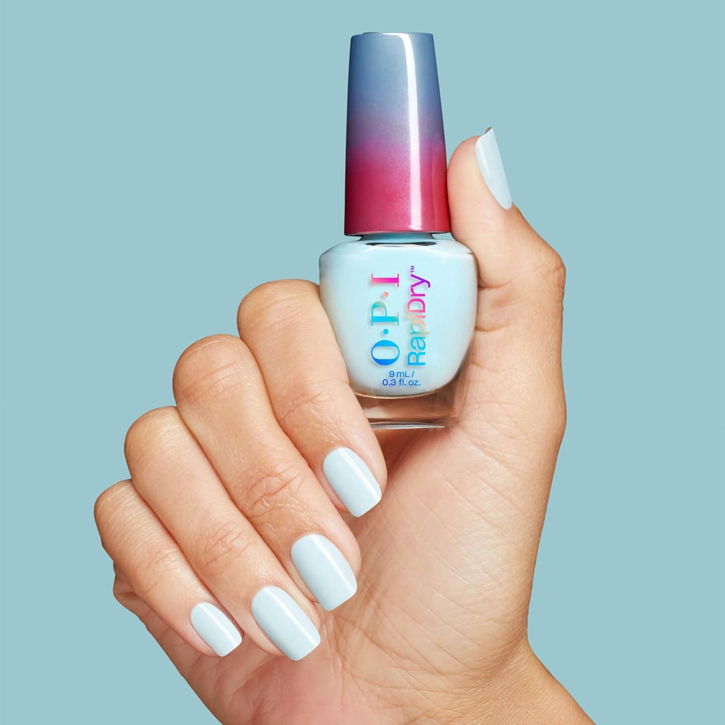 OPI RapiDry Quick Dry Nail Polish - Opaque Crème & Shimmer Winter Shades | Smudge Proof, Fast Drying in 60 Seconds