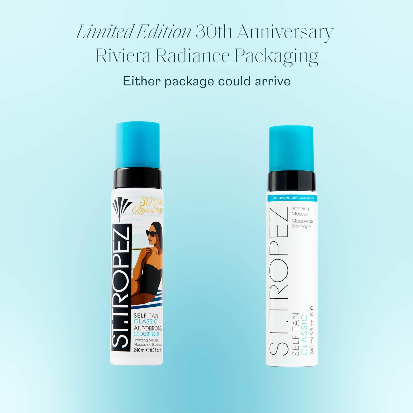 St.Tropez Classic Bronzing Self Tan Mousse for Streak-Free, Golden Tinted, Natural-Looking Tan, 8 Fl Oz