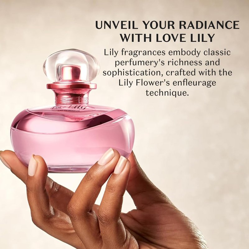 Love Lily Eau de Parfum - Long Lasting Floral Perfume for Women | 2.5 oz | Grand Rose & Lily Notes