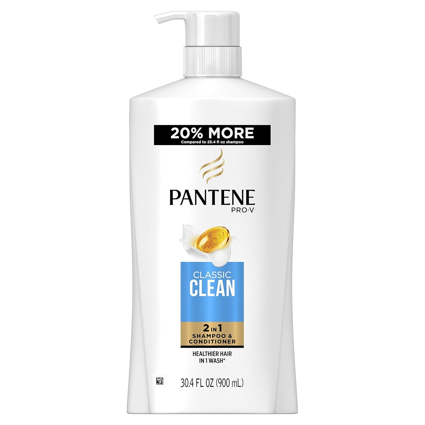 Pantene Pro-V Classic Clean 2-in-1 Shampoo & Conditioner - 30.4 fl oz | Deep Cleansing Formula
