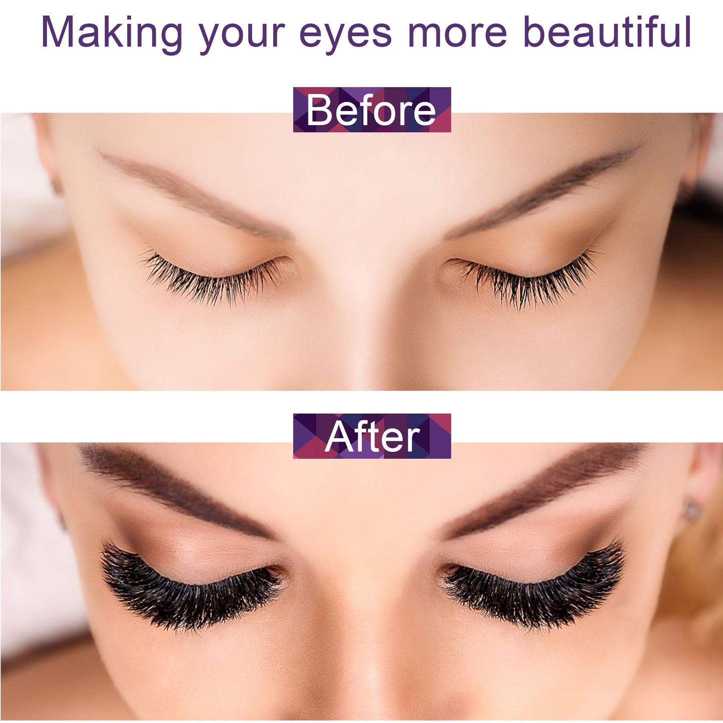 Alcastar Magnetic Eyelashes with Eyeliner Kit, Magnetic Lashes Natural Looking with, Reusable,Long Lasting, Easy Apply,Cruelty-Free (ATZ1004-A1)