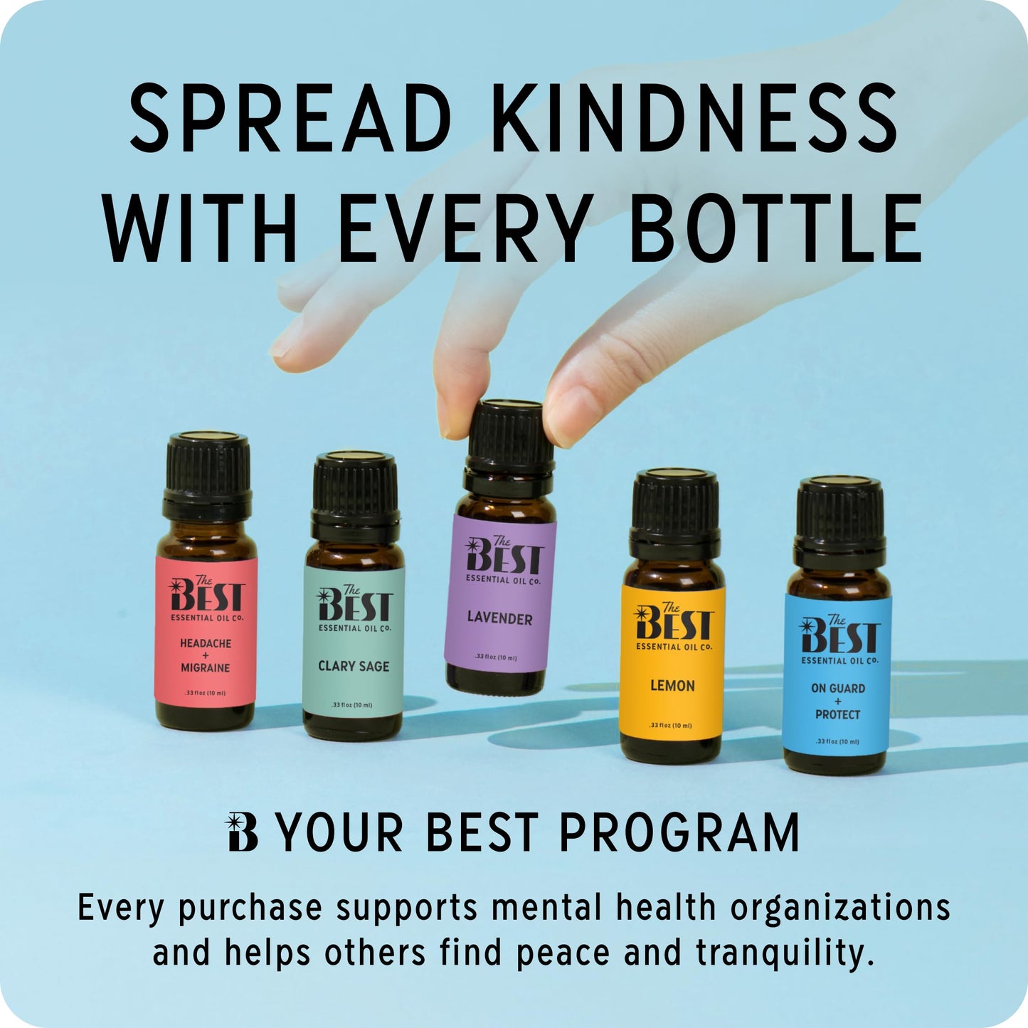 The Best Sleep + Serenity Essential Oil Blend- Premium Grade- 100% Pure & Natural for Aromatherapy, Diffuser, Spa, Massage, Air Freshener- 10 ml (.33 fl oz)