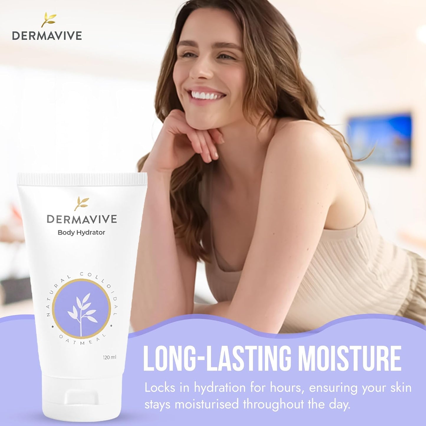 Sensitive Skin Care Bundle - Hydrating Facial Cleanser & Oatmeal Body Hydrator | For Dry, Flaky, Itchy Skin | 120ml + 100g