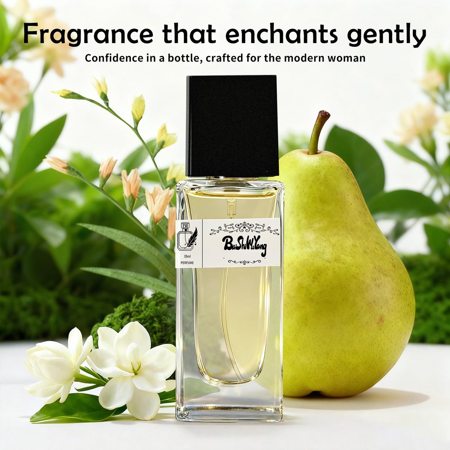 Womens Perfume - Obsession for Women, Long-Lasting Jasmine Perfume | Chypre Floral Eau de Parfum Spray with Fresh Pear Jasmine & patchouli Notes - 35ml /1.18fl oz