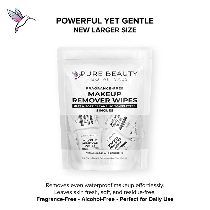 Pure Beauty Botanicals Makeup Remover Wipes