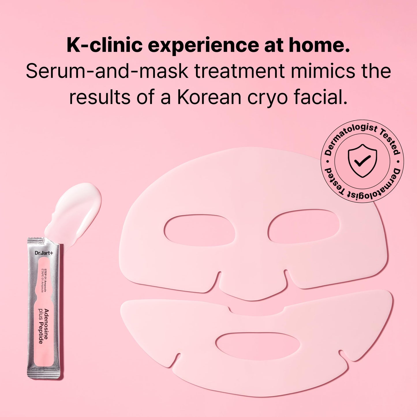 Dr.Jart+ Cryo Rubber Firming and Cooling Korean Face Mask with Adenosine and Peptides | Korean Skin Care