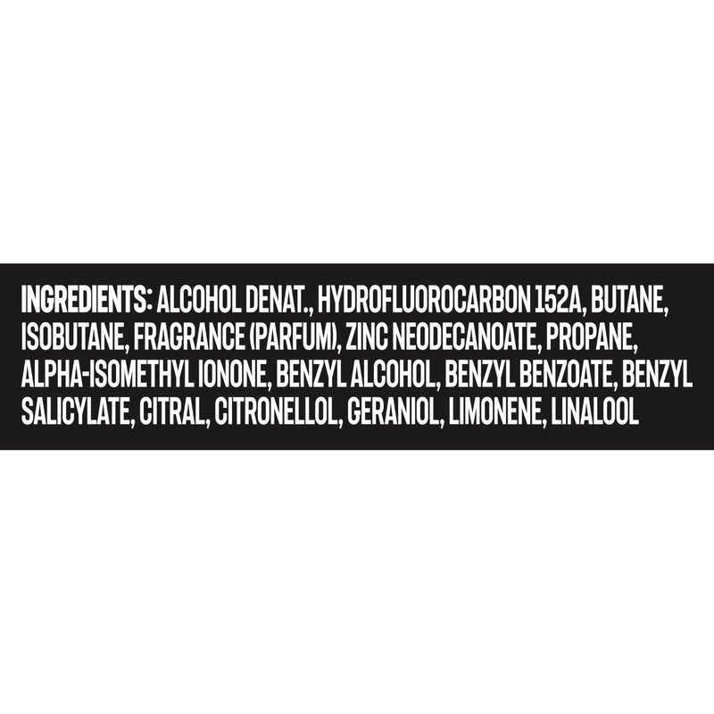 AXE Body Spray Deodorant for Men Black for Long Lasting Odor Protection Frozen Pear & Sandalwood Men's Deodorant Formulated Without Aluminum 4.0 oz