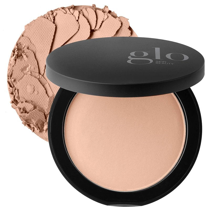 Glo Skin Beauty Pressed Base Powder Foundation – Buildable Sheer to Full Coverage, Long Wear Face Powder Compact, Pressed Powder Makeup for Smooth, Semi-Matte Finish