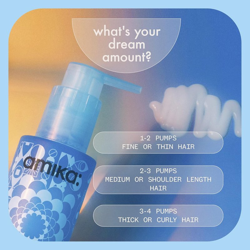 Amika Dream Routine Overnight Hydrating Hair Mask - 100ml | Deep Moisture & Repair
