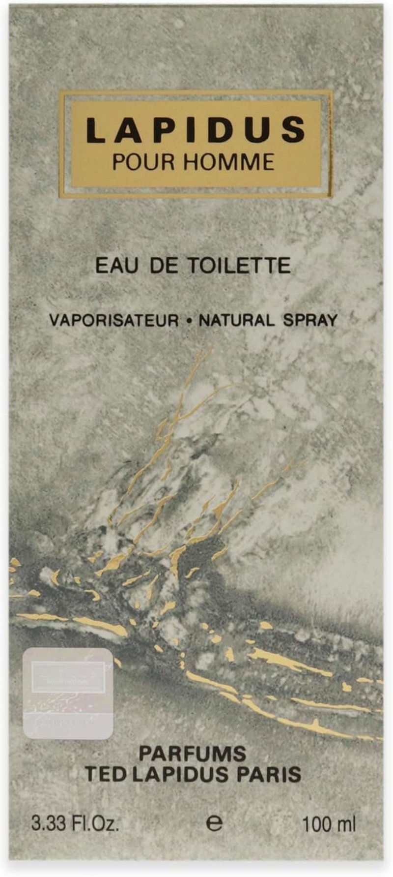 Ted Lapidus Eau De Toilette Spray for Men - 3.3 Ounces | Fresh & Masculine Fragrance