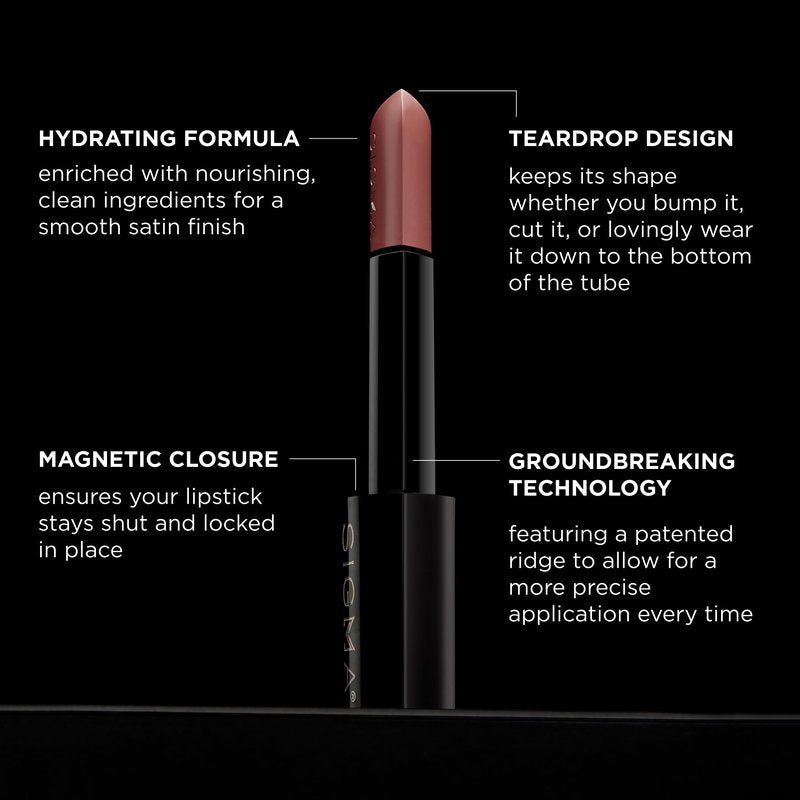 Sigma Beauty Infinity Point Lipstick - New Mod