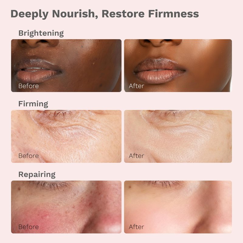 APoEM Replenish Glow Mask | face masks skincare for instant plumping, deep hydration & firming | smoothing fine lines, brightening & antioxidant protection | Spanish skincare, 150ml