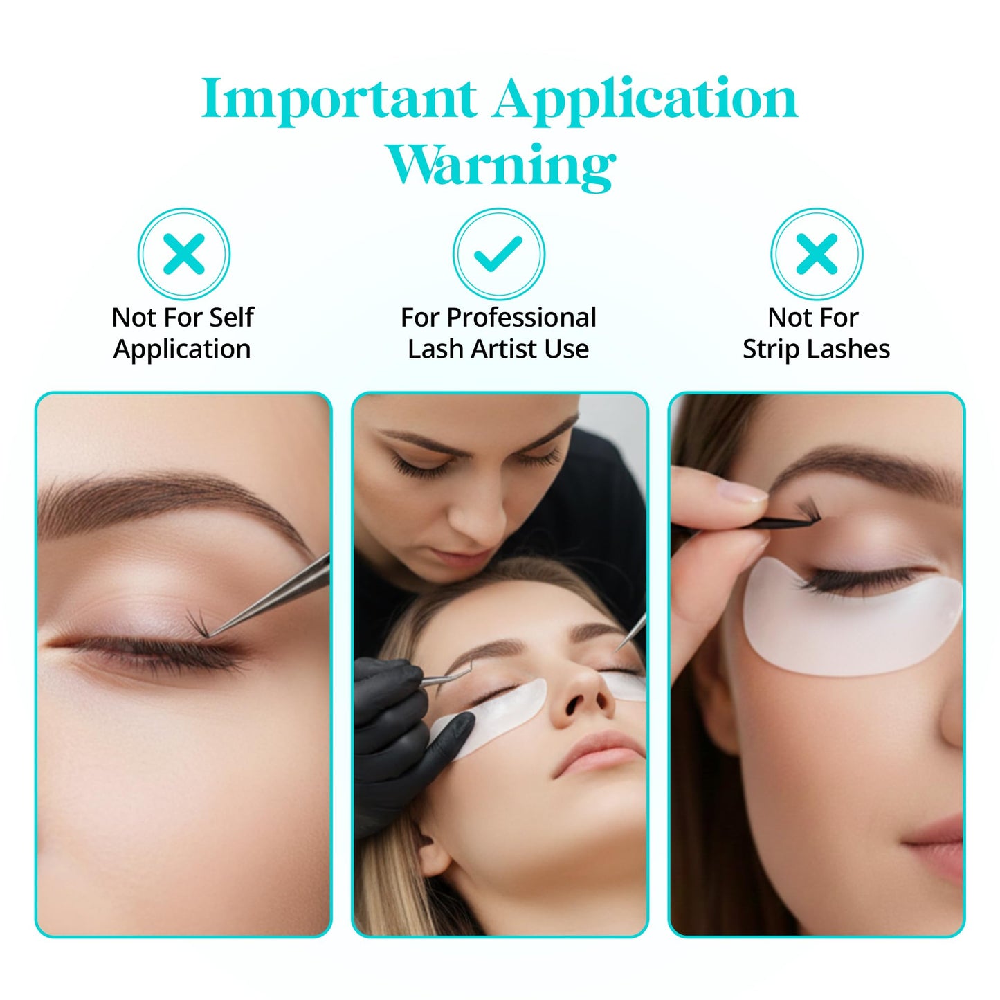 #1 Eyelash Extension Regular Eyelash Glue - Professional Lash Glue for Individual Flare Lashes, False Eyelash Adhesives - Long Lasting Waterproof Black, 4-5 Sec Dry, Licensed Use 10ml