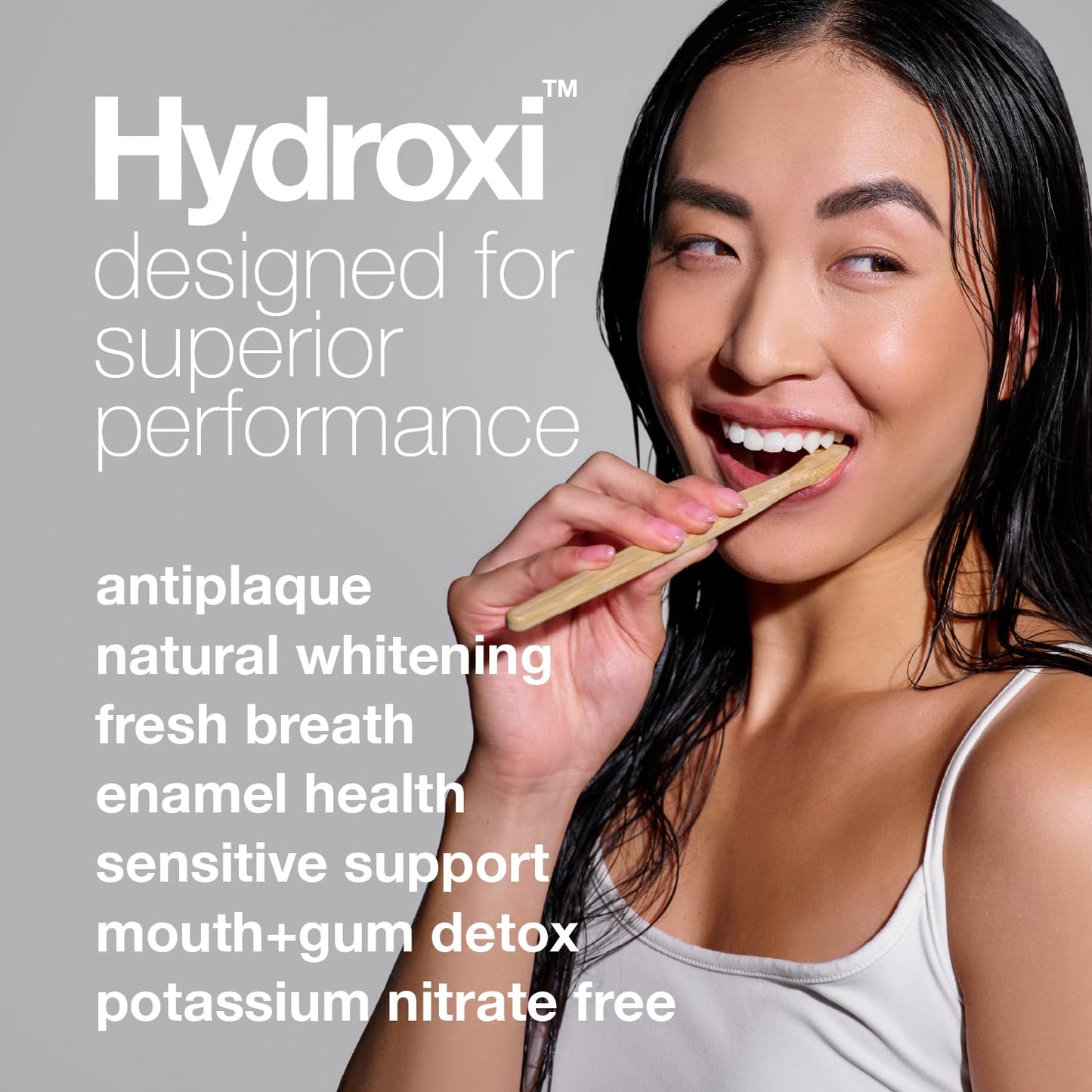 Davids Nano Hydroxyapatite Sensitive Whitening Peppermint 4oz (3 Pack)
