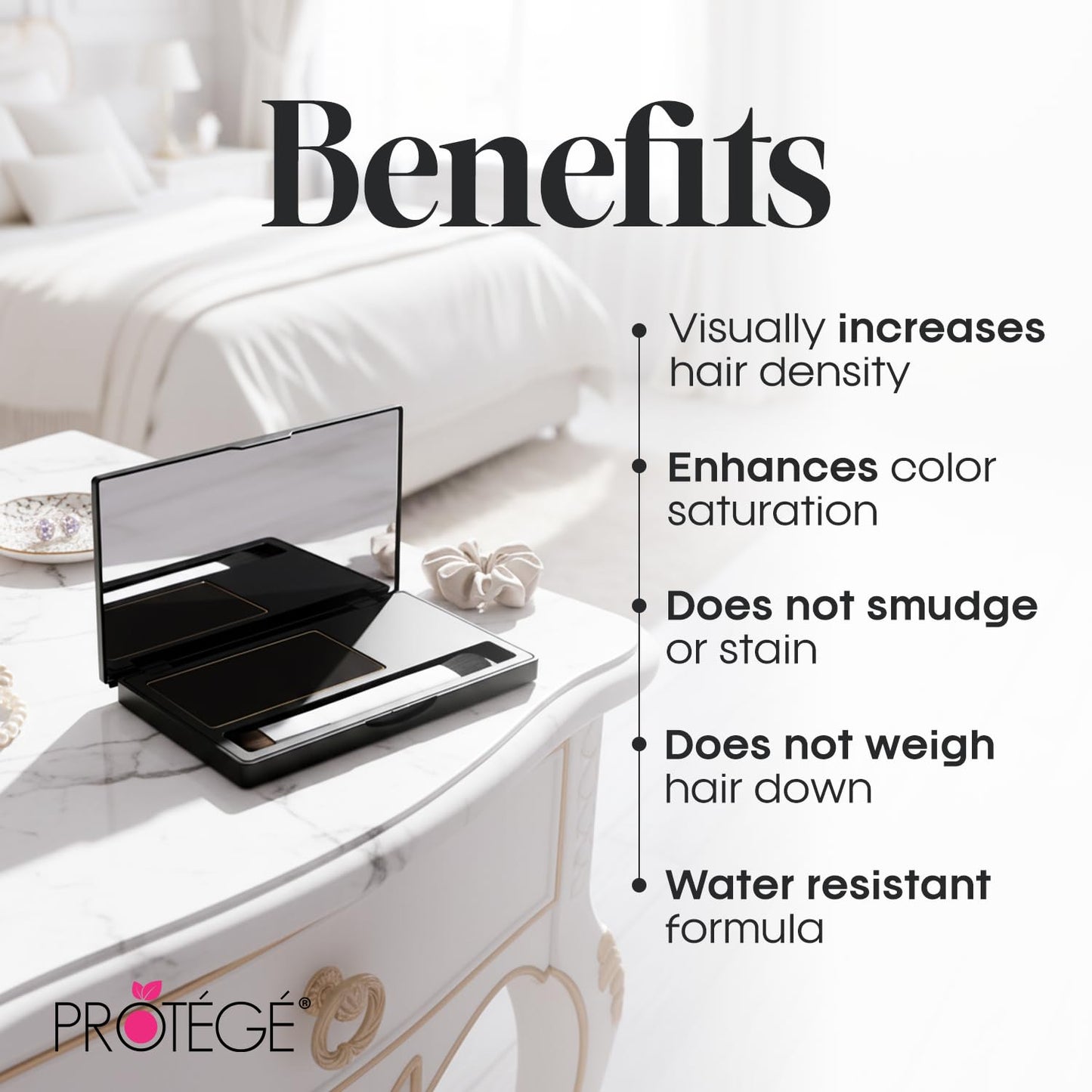 Premium Root Touch Up - CoverAge - Instant Temporary Root Concealer to Cover Up Roots and Grays Between Salon Trips - Water Resistant - Color Roots like Magic Without Spray