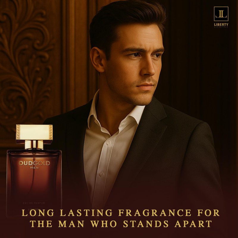 Liberty Oud Arabic Perfume for Men - Long-Lasting Oud & Citrus Scent | 50ml EDP