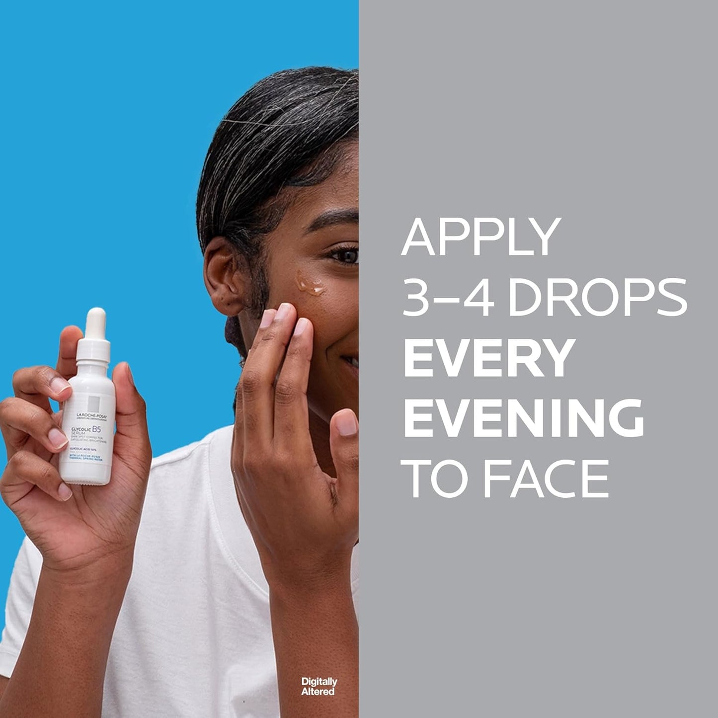 La Roche-Posay Glycolic Acid Serum - Brightening Skin Tone Corrector with Tranexamic & Kojic Acid | Reduces Dark Spots