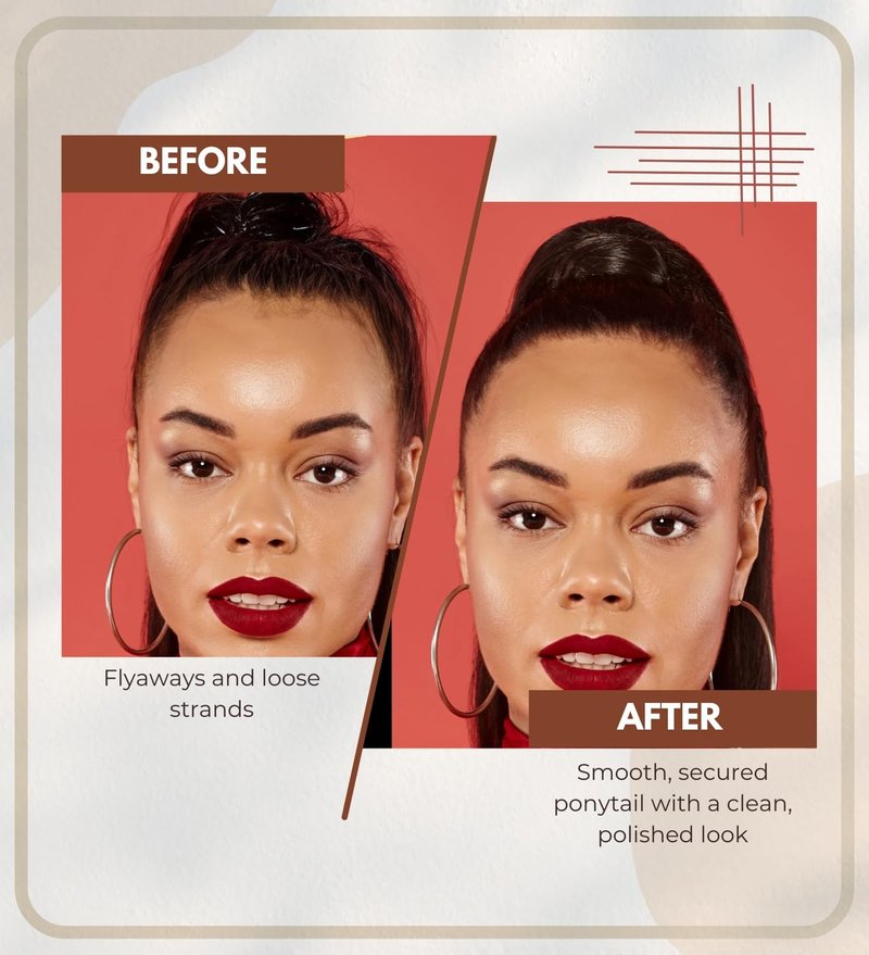 Wonder Ponytail Bond Freeze Spray - Extreme Hold Hair Spray for Sleek Ponytails & Updos | 3 Pack Gift Set
