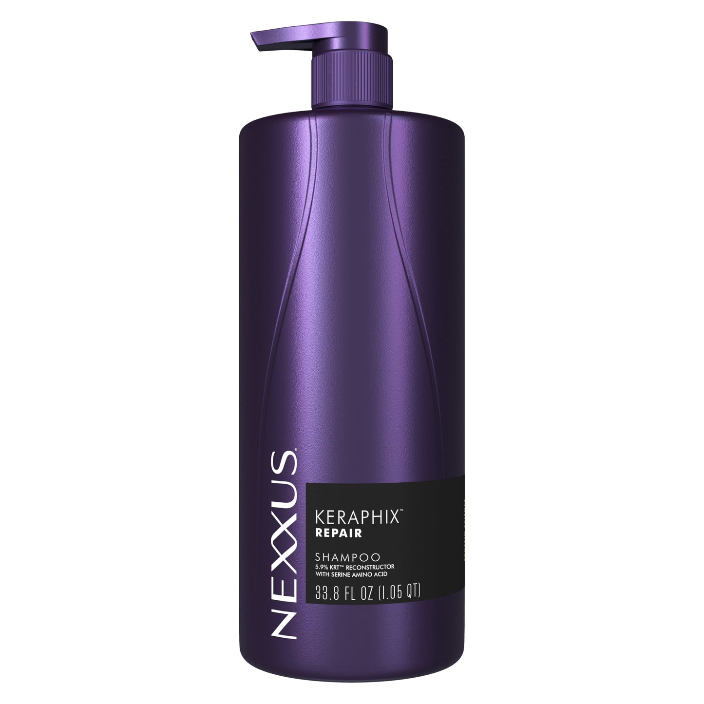 Nexxus KERAPHIX Shampoo for Damage Repair for Damaged Hair Powered by KRT Keratin Resistance Therapy with Liquid Crystal Amino Acids 33.8 Fl oz