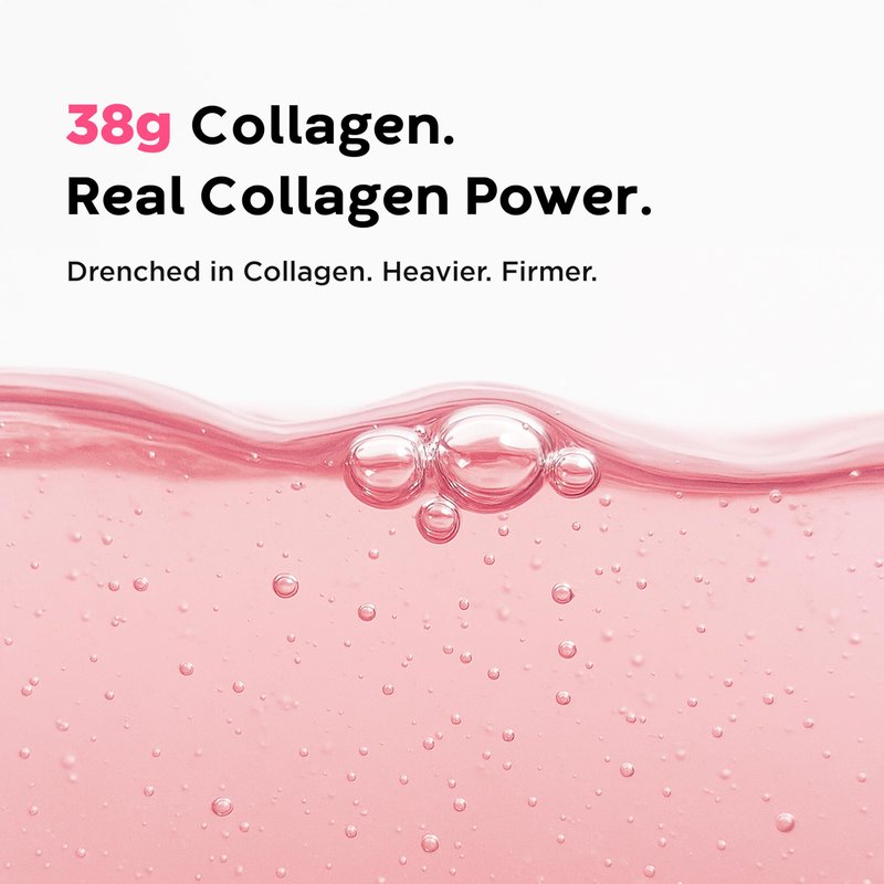 Dr.WIK Deep Collagen Gel Mask – Skin-Hugging Hydrogel Face Mask with Collagen for Firming, Hydration & Pore Care, Niacinamide, Overnight or Travel-Friendly K-Beauty Skincare 38g x 4EA