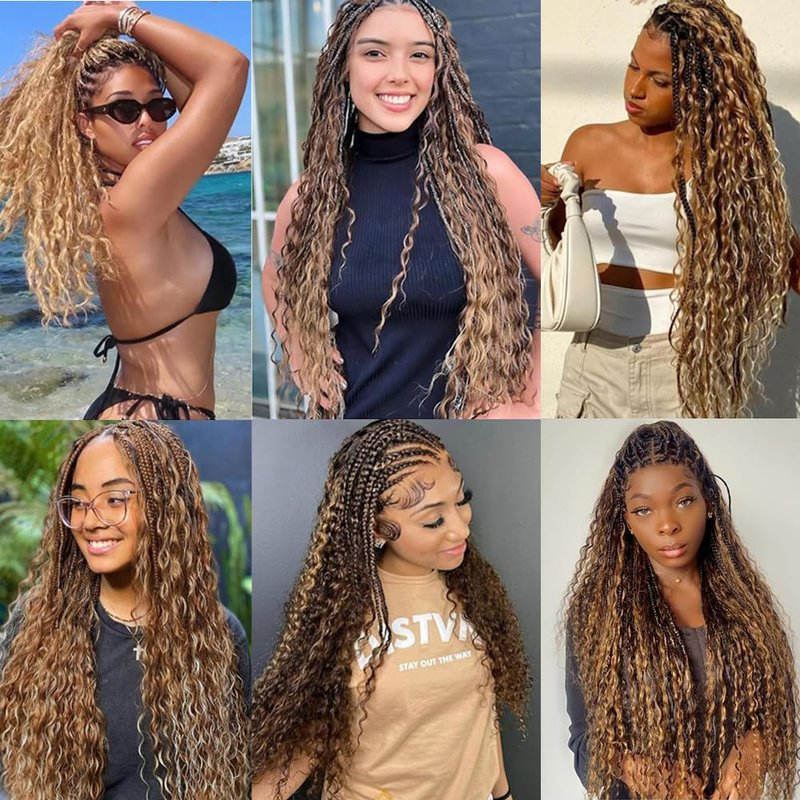 Human Braiding Hair - Deep Wave Bulk 12 Inch Brazilian Virgin Hair Weave | 3 Bundles, No Weft, Curly Extensions