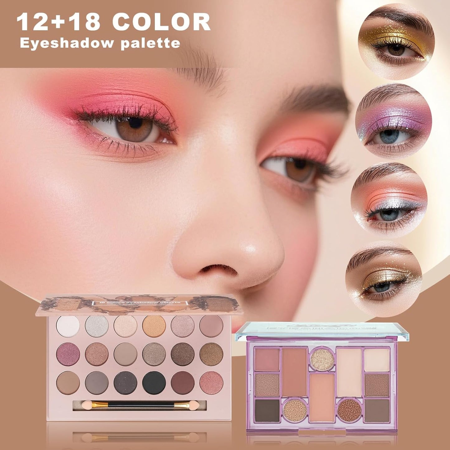 Makeup Kit for Teens & Women - Full Eyeshadow Set | Perfect Gift for Teen Girls