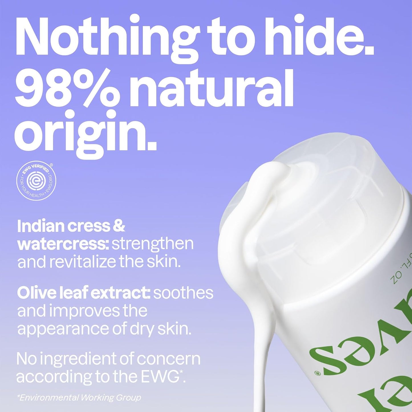 ATTITUDE Body Cream - EWG Verified Vegan Moisturizer for Dry Skin | Pear & Amber Scent, 8 Fl Oz