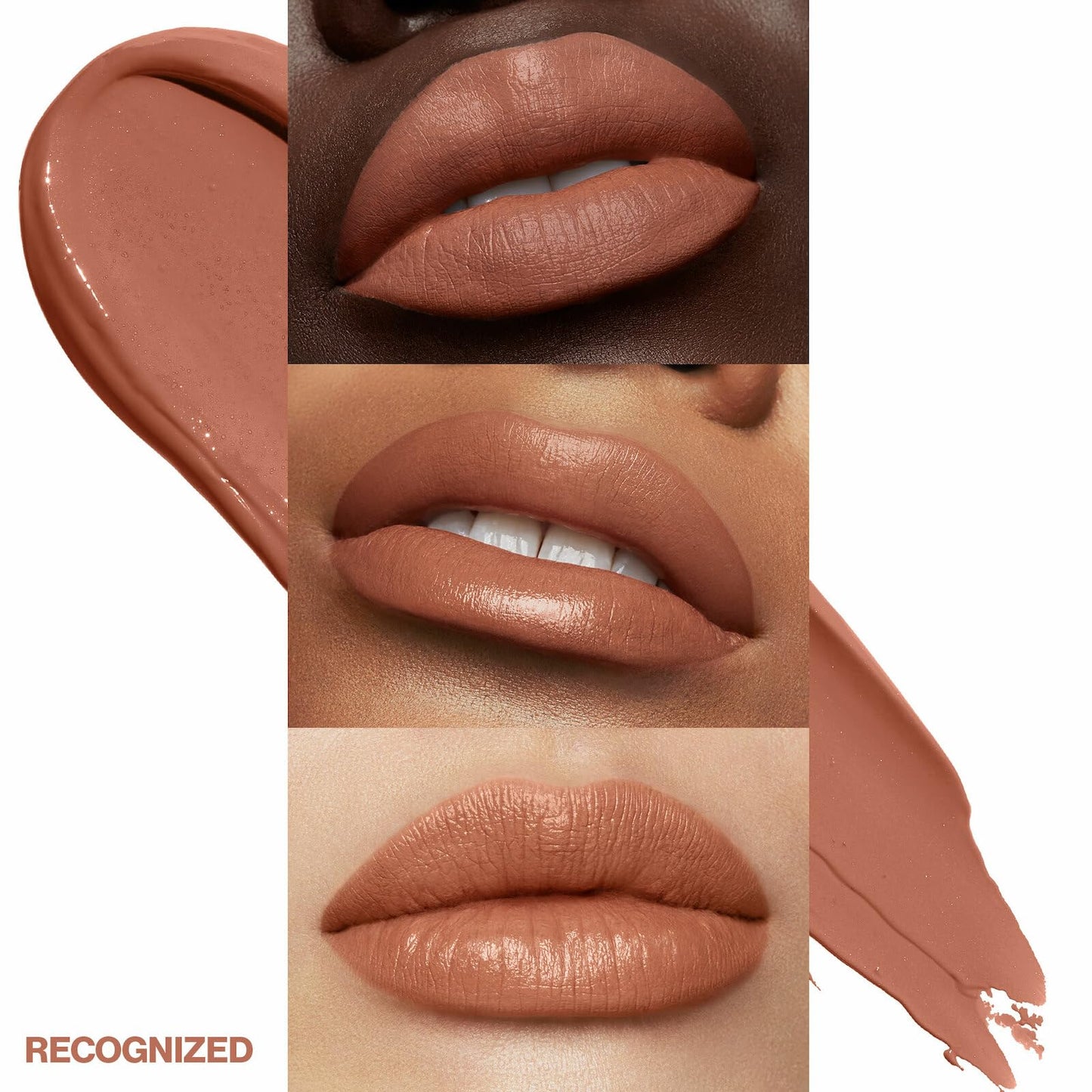 Smashbox Be Legendary Prime & Plush Lipstick | Creamy Satin Lipstick with Peptide-Infused Primer Oil Complex & Moisture-Boosting Ceramides, Recognized, 0.14 Ounce