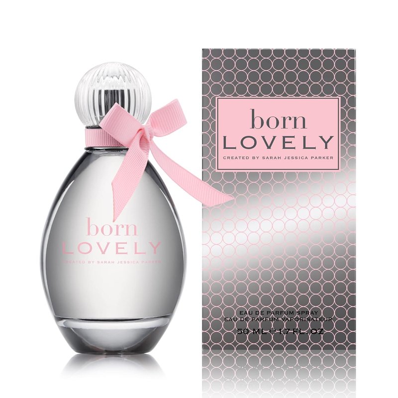 Born Lovely by SJP - Amber Floral Eau De Parfum Spray for Women - Lush Mandarin, Peony, Honeysuckle - 1.7 oz Long-Lasting Fragrance