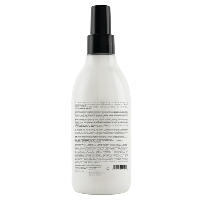 Calura Express Blowout Mist by Oligo Professional | Heat Protectant for Hair with Osmosis Complex Technology | Mineral Infused Heat Protectant Spray for Hair | Sulfate Free Hair Heat Protectant, 8.5oz