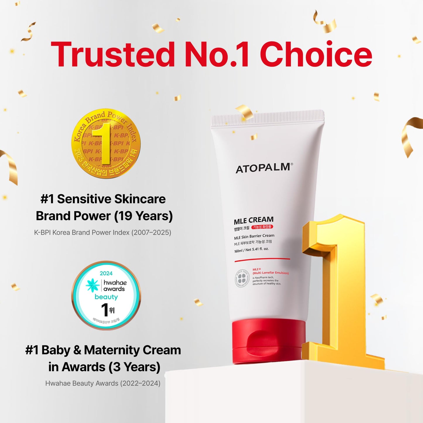 ATOPALM MLE Eczema Cream, 5.6 fl oz (160ml)