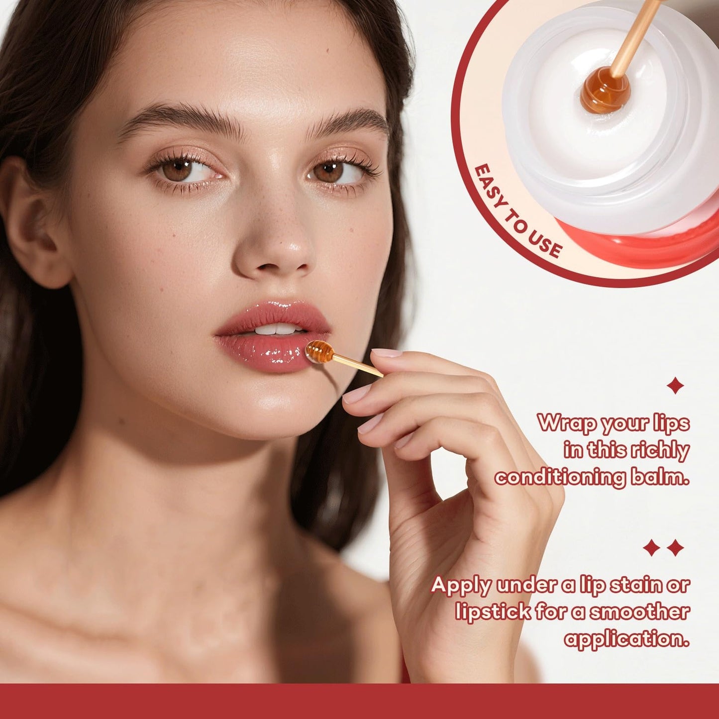 SWETIYOU Lip Sleeping Mask Steaming Milk, Lip Hydrating Butter Balm for Dry and Dehydrated Lips, Overnight and Daily Lip Care, For A Softer & Smoother Pout