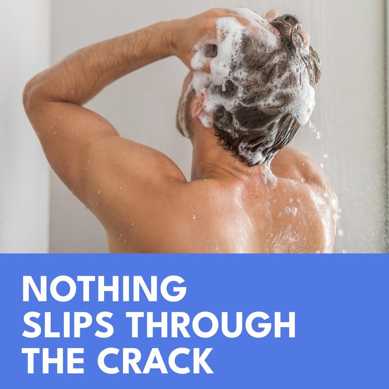 The Butt Brush - Dedicated Shower Brush - Best Bidet Alternative - Long Ergonomic Handle - April 2026 Edition - Prevents Germ Spread - Gift Box Included