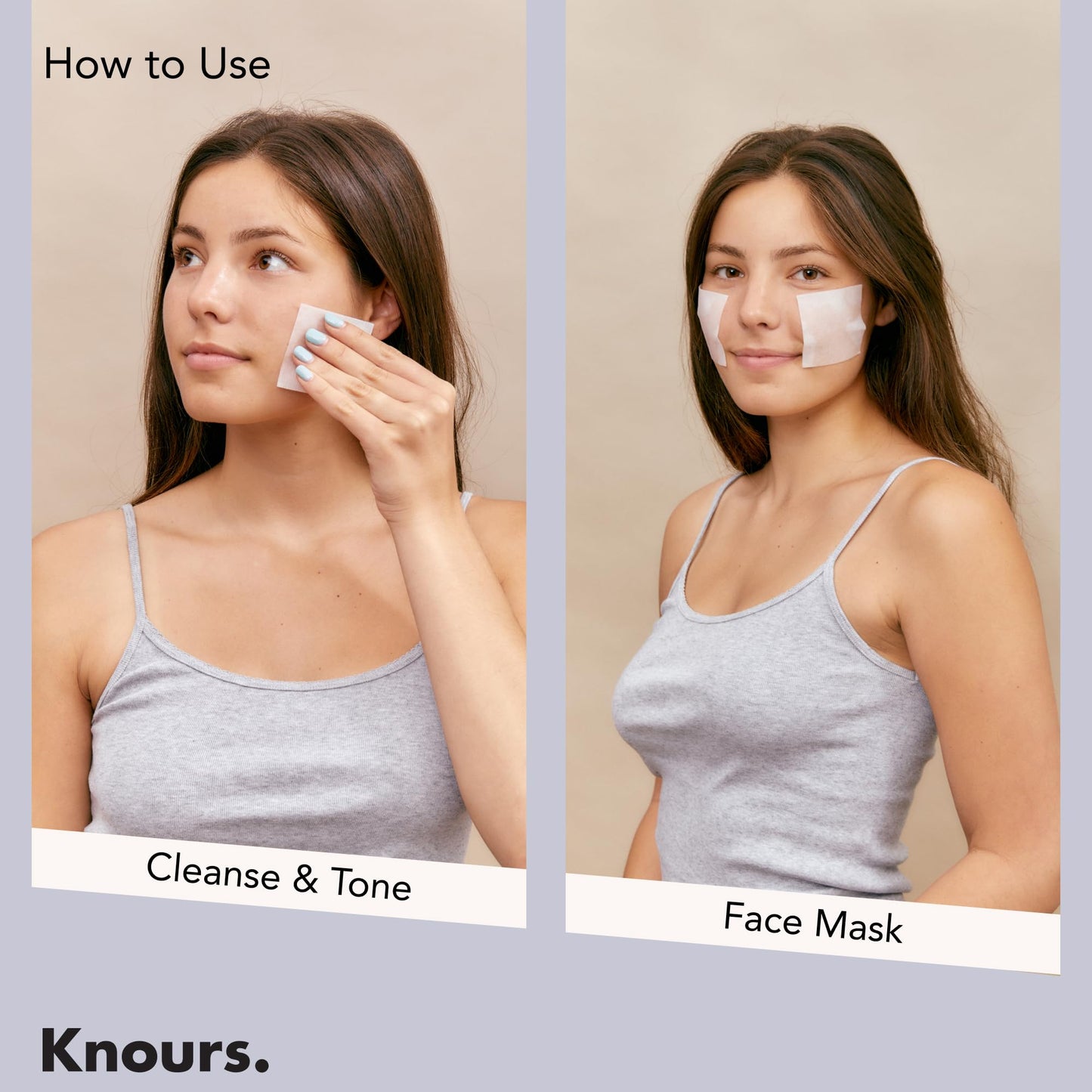 Knours. Pore Control Resurfacing Exfoliation Pad, Hydrating & Sebum Control with Plant Extract 90 Count (175ml 5.9 fl.oz.) K-Beauty Skincare