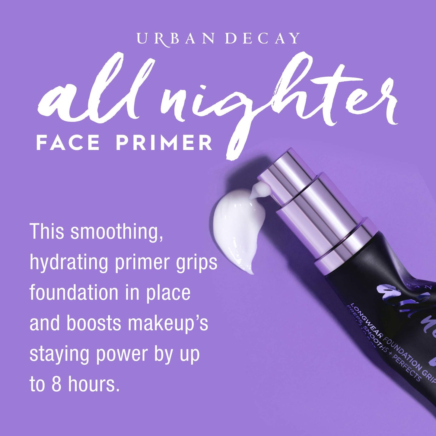 Urban Decay All Nighter Face Primer and Natural Finish Setting Spray Travel Bundle - All Nighter Waterproof Setting Spray (1 Fl Oz) for Transfer-Resistant Makeup + Makeup Primer (0.28 fl oz)