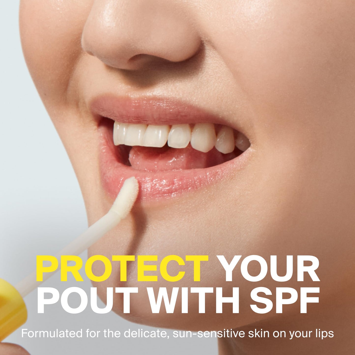 Supergoop! Lipscreen Shine SPF 40, 0.34 fl oz - Clear Lip Gloss - Broad Spectrum SPF Lip Balm with Grape Seed Extract, Sunflower Seed Oil & Kelp Extract - Non-Sticky Formula