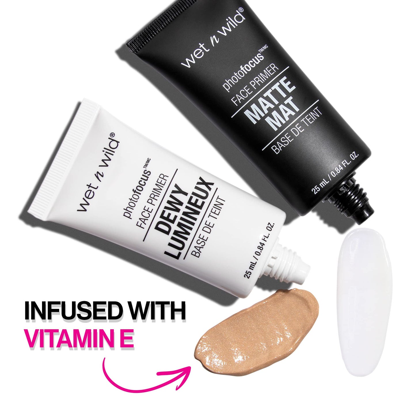 wet n wild Photo Focus Matte Face Primer - Partners in Prime,(Pack of 2)