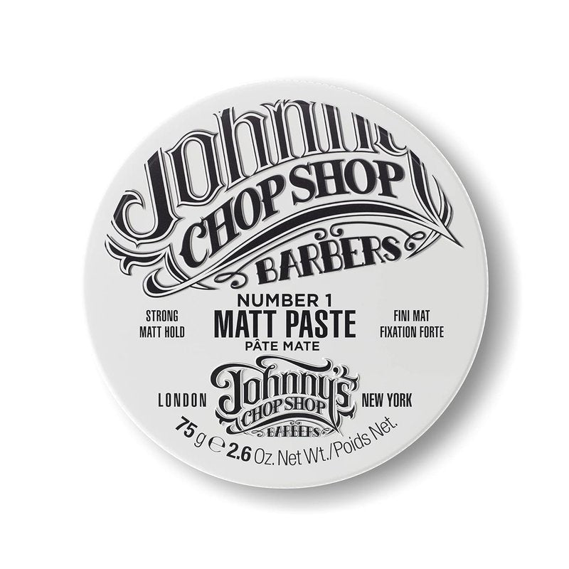 Men's Hair Styling Matte Paste - Pro-Quality Strong Hold & Natural Look | 2.6 oz with Soybean Oil Hydration