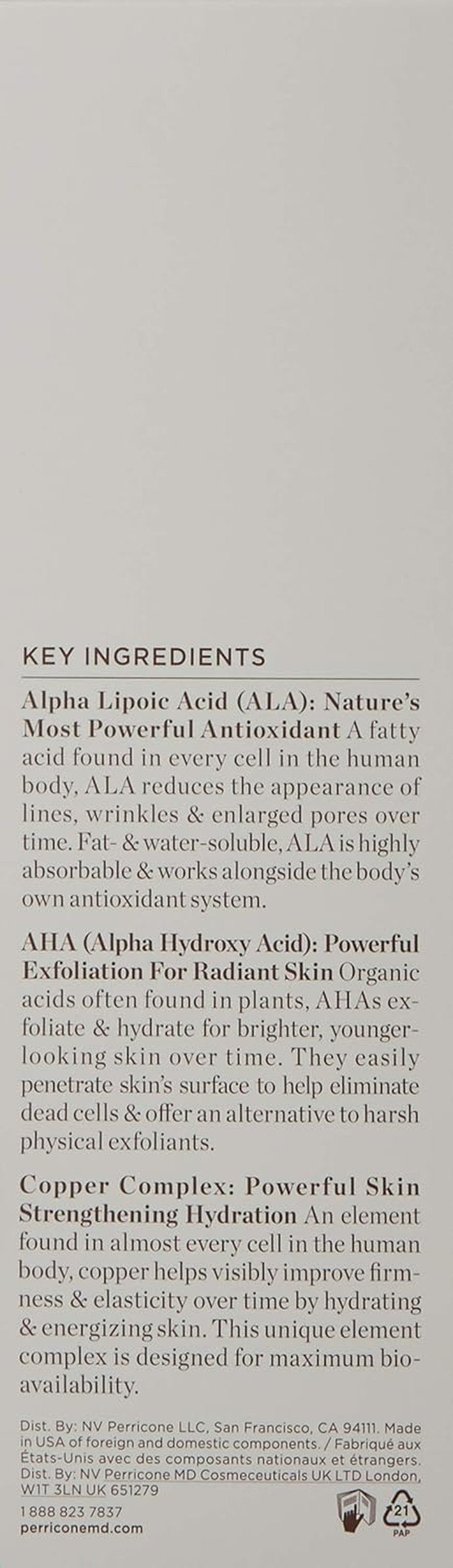 Perricone MD Nutritive Cleanser - High Potency Formula for Radiant Skin